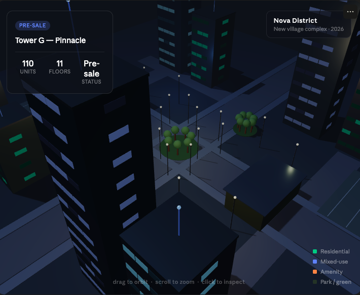 EstateMap AI - text to Real Estate Map